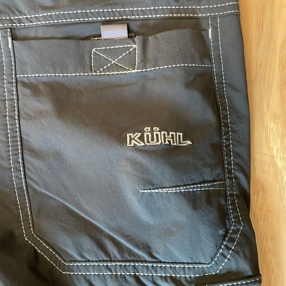 Kuhl Convertible Hiking Pants, Dark Grey, Size 32 x 34 - Picture 3 of 12